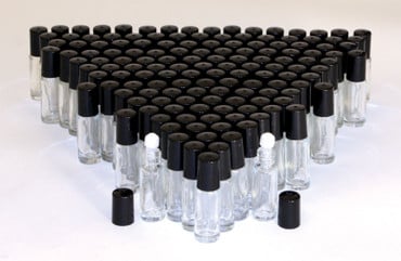 1 Dram Glass ROLL -ON Bottle - Set Of 144 image 0